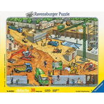 Ravensburger - Puzzle Constructii Pe Santier, 38 Piese