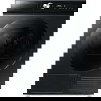 Samsung Uscator de rufe Samsung Bespoke DV90BB9545GBS7, Pompa de caldura, 9 kg, Clasa C, QuickDrive, AI Control, SmartThings WiFi, AI Dry, Negru, Samsung