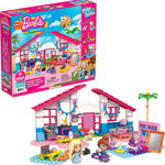 Set de constructie casa Barbie, Fisher Price, 300 piese, Mattel