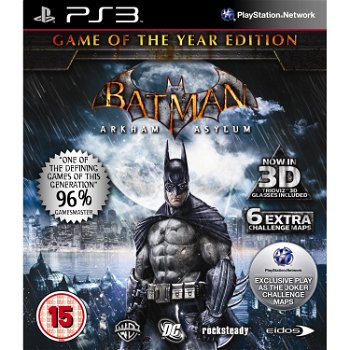 Joc Eidos Batman: Arkham Asylum - Game of the Year Edition pentru PlayStation 3