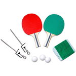 Set ping-pong cu palete si fileu, Greensport