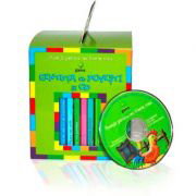 Gentuta cu povesti si CD - verde,