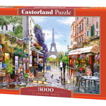 Puzzle 3000 piese Flowering Paris-Castorland, Castorland