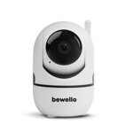 bewello - camera de supraveghere smart - wifi - 1080p - pivotant 360° - pentru interior, BEWELLO