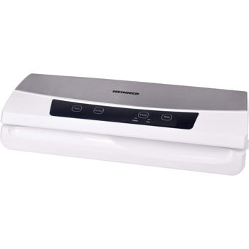 Aparat de vidat si sigilat Heinner Sealvid SS130 HAV-130WHSS, 130 W, 30 cm, Alb