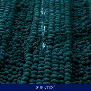 Covoras baie absorbant Subrtex, turcoaz, 40 x 60 cm, poliester