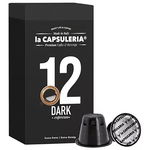 Cafea Dark Espresso, 10 capsule compatibile Nespresso, La Capsuleria