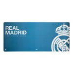 Mousepad profesional pentru gaming si birou Real Madrid, model XL, antiderapant, impermeabil, 80x35 cm