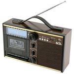 SAL Radio casetofon SAL RRT 11B Retro MP3, USB, SAL