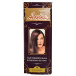 Balsam colorant pentru par nr. 18, nuanta cireasa neagra, 75g - Henna Sonia, HENNA SONIA