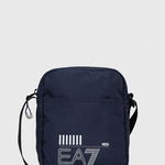 Geantă crossover EA7 Emporio Armani 245086 CC940 08138 Navy/White Logo, EA7 Emporio Armani