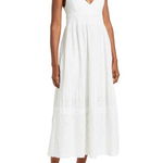 Imbracaminte Femei NICHOLAS Eyelet Susan Midi Dress Featherington Eyelet