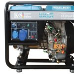Generator De Curent 6.5 Kw Diesel - Heavy Duty - Konner & Sohnen - Ks-8100hde, Konner & Sohnen