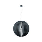 Pendant luminaire Cossano Pro 60W scharz matt IP20, Schrack