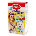 Sanal Dog Yeast Calcium, 100 tablete, Sanal