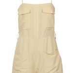 Salopeta Bershka Vera Light Beige, Bershka