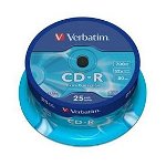 VERBATIM CD-R, 52X, 700 MB, 25 buc/pachet, Extra Protection VER43432