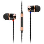 Casti cu fir, Soundmagic, E10C, Auriu/Negru