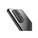 Folie protectie camera sticla securizata si rama metal pentru Samsung Galaxy S20 Plus gri, HIMO