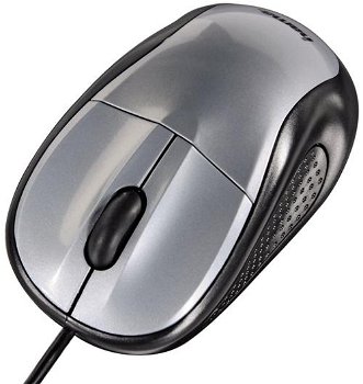 AM100 Mouse-ul optic, argintiu, Hama