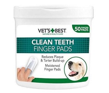 Vet's Best Dental Wipes, 50 bucati, Vets Best