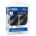 LC1100 Black Blister Pack Twin Pack, Brother