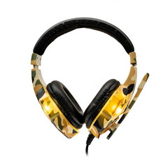 Casti cu micr. Spacer Gaming, camo, fir, SPACER