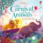 Pachet de 5 carti cu sunete – Farm Sounds, Calming Music Book, Night Sounds, Jungle Sounds si The Carnival of the Animals, Usborne