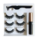 Set Gene False Magnetice, Beauty Belongs To You Magnetic, Eyeliner Eyelash Suit, 24