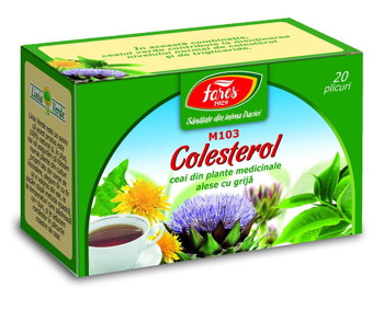 Ceai Colesterol, 20 plicuri, Fares, Fares