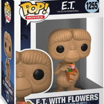 Figurina - E. T. with Flowers, Bej, 9.5 cm