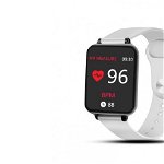 Ceas Smartwatch Techstar® B57 Alb, 