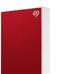 Hard disk extern portabil One Touch de 4TB Seagate, roșu (STKC4000403), Seagate