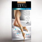 Sosete TERRI 3/4 Support 50 den Negru Universal, 