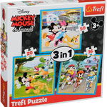 PUZZLE TREFL 3IN1 FROZEN2 REGATUL DE GHEATA, TREFL 3in1