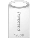 Memorie USB Transcend 128GB USB3.1 Pen Drive Argintiu