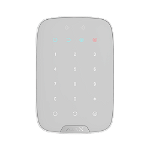 Tastatura cu cititor carduri, wireless, alb - AJAX, AJAX