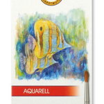 Creioane colorate, solubile in apa, 24 culori/set, KOH-I-NOOR Aquarell