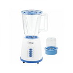 Blender electric cu rasnita Rosberg, 500W, Capacitate 1.5L, 2 viteze+puls, lame din otel inoxidabil, Rosberg