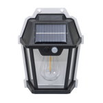 Lampa solara de perete, putere 18W, senzor de miscare, 3 moduri de lumina / ZTS 8197, 
