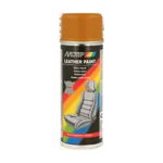 Vopsea pentru piele MOTIP Leather Paint, Maro RAL8001, 200ml, MOTIP