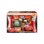 Puzzle din lemn Educa - Disney Cars 2: Flash McQueen, 100 piese (14937), Educa