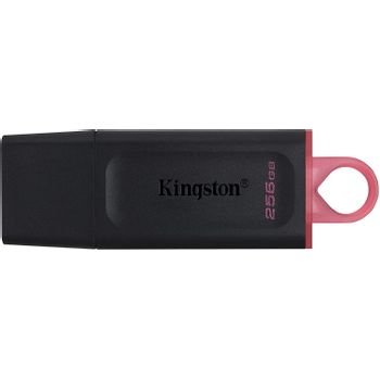 Memorie USB KINGSTON DataTraveler Exodia DTX/256GB, 256GB, USB 3.2, negru-roz