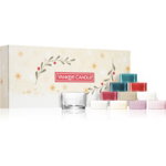 Yankee Candle Snow Globe Wonderland 10 Tea Lights & Candle Holder set cadou de Crăciun I.