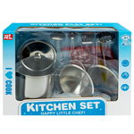 Set oale din metal, inox, 9 piese, Robentoys