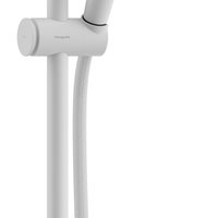 Set de dus Hansgrohe Rainfinity 130  3 tipuri de jet  cu bara 60cm  furtun 1.6m  alb mat, Hansgrohe