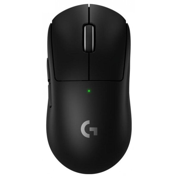 Mouse gaming wireless Logitech Pro X Superlight 2, ultrausor, senzor LightSpeed Hero, Negru