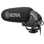 Microfon shotgun Boya BY-BM3030 supercardioid pentru DSLR si camere video