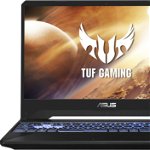 Notebook / Laptop ASUS Gaming 15.6'' TUF FX505DU, FHD, Procesor AMD Ryzen™ 7 3750H (4M Cache, up to 4.00 GHz), 8GB DDR4, 1TB, GeForce GTX 1660 Ti 6GB, FreeDos, Black