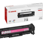 Toner Canon CRG718M, magenta, capacitate 2900 pagini, pentru LBP-7200Cdn, Canon